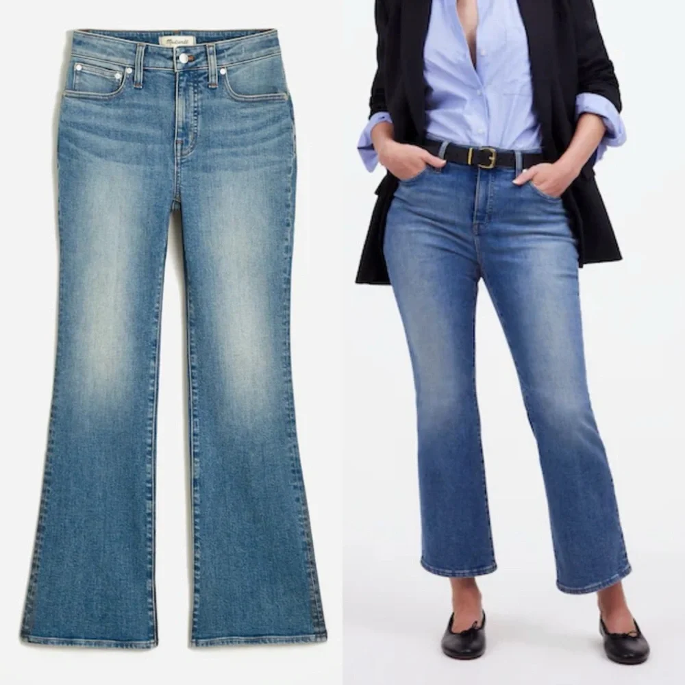 Madewell curvy kick out‎ jeans